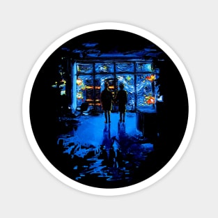 van Gogh Never Watched The World Burn (version 2) Magnet